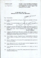 Décret N° 2017-0049/PRES/PM/MINEFID portant procédures de passation, d'exécution et de règlements des marchés publics et des délégations de service public